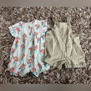 Little Co. Bundle of 12M Rompers